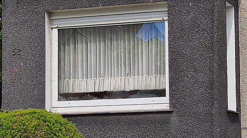 Fensterschaden
