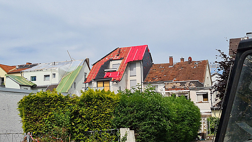 Schäden des Tornados