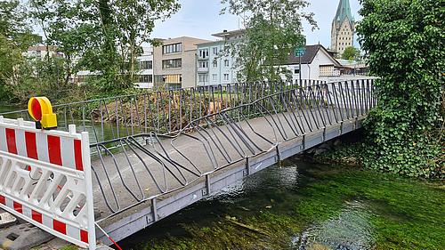 Brückenschaden durch Tornado