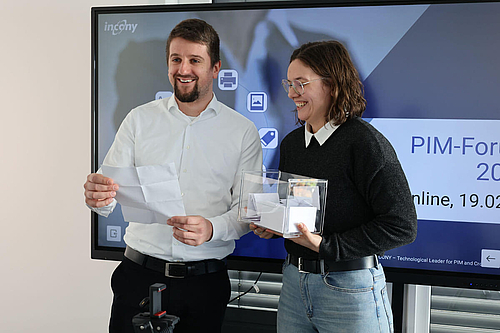 Gewinnspielziehung beim PIM-Forum 2025
