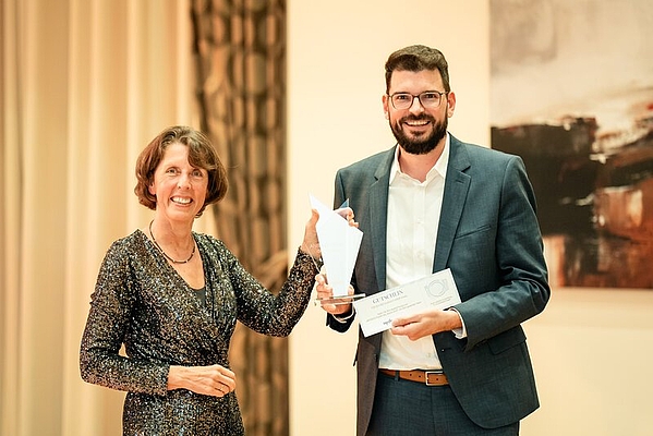 Überreichung des ANTEROS-Projekt des Jahres