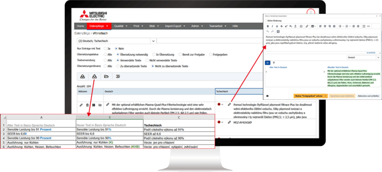 Zwei Übersetzungsmöglichkeiten im ANTEROS Wörterbuch