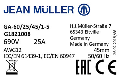 Beispiel Etikett von Jean Müller Beispiel Etiketten 2