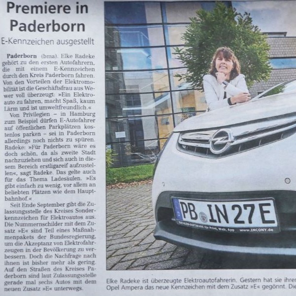 Artikel des Westfalenblattes