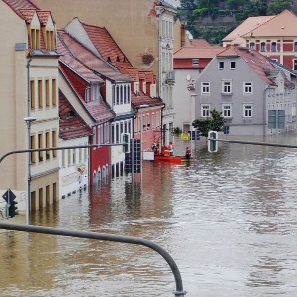 Deutschland versinkt im Hochwasser