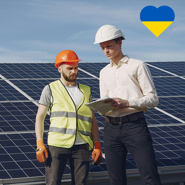 1.00 Euro Spende für "Solar für Ukraine"