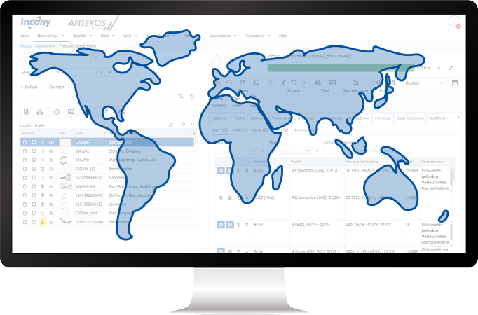 Flexible Mappings für internationale Standards