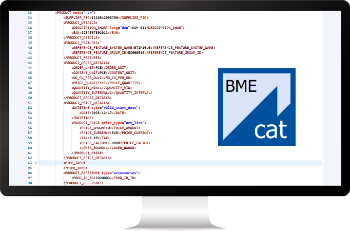 Standardisierter Datenaustausch: BMEcat, ETIM und DQR-Compliance BMEcat, ETIM und DQR-Compliance