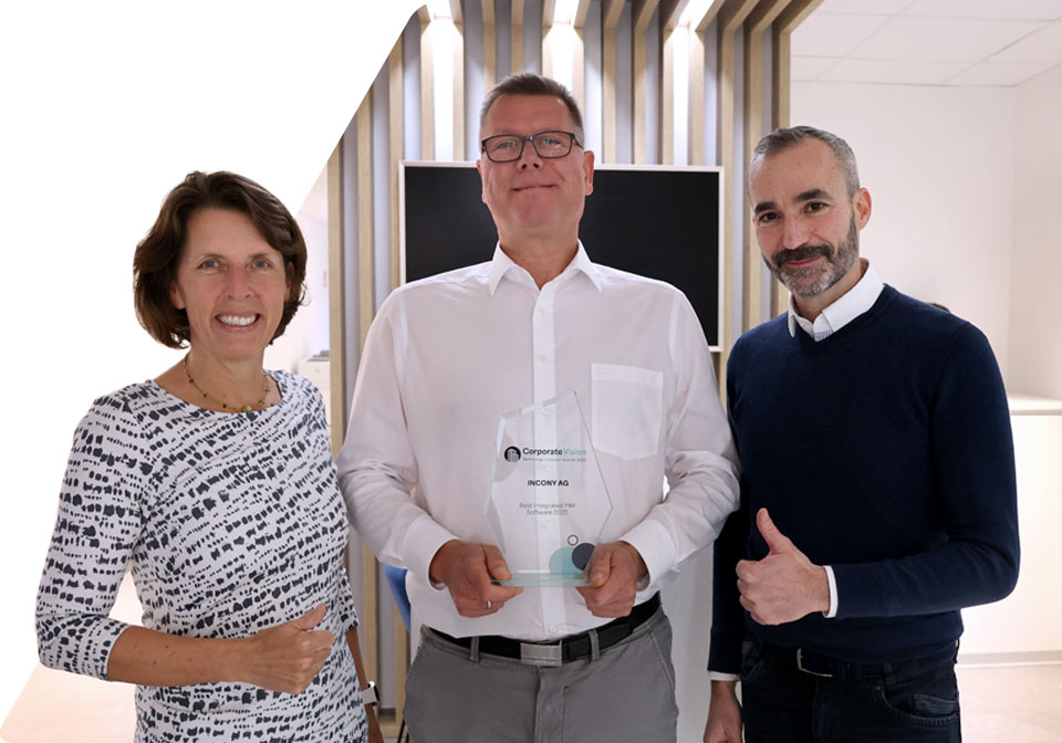INCONY receives the Technology Innovation Award